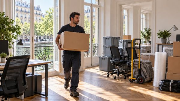 Les meilleures astuces pour un déménagement de bureaux à Paris