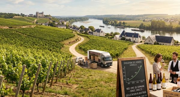Les vignerons d'Anjou et le e-commerce