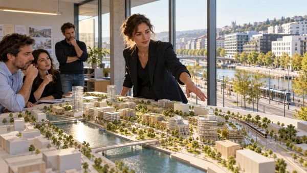 Rétroplanning urbanisme : avantages du bureau d'études face à un architecte
